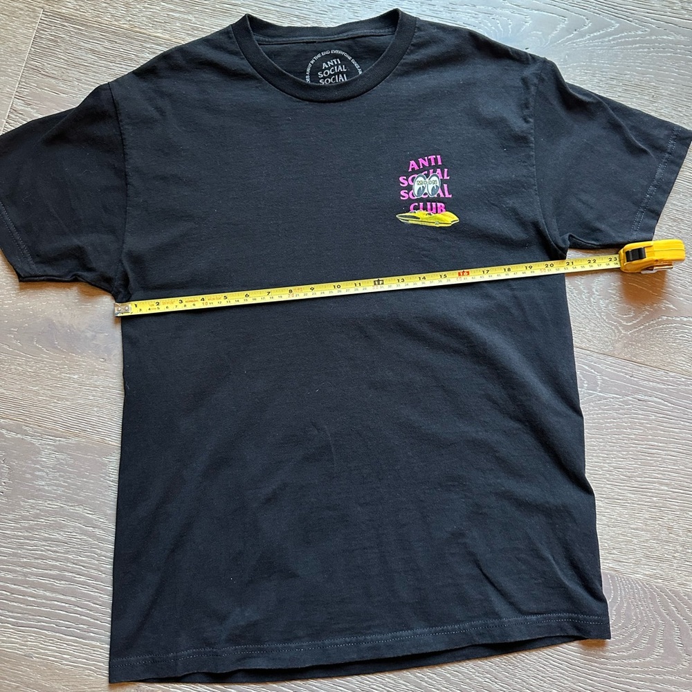 Anti Social Social Club x Mooneyes black tee Size L